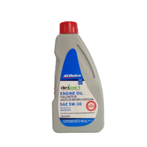ACEITE ACDELCO ENGINE OIL SAE 5W 30 LITRO