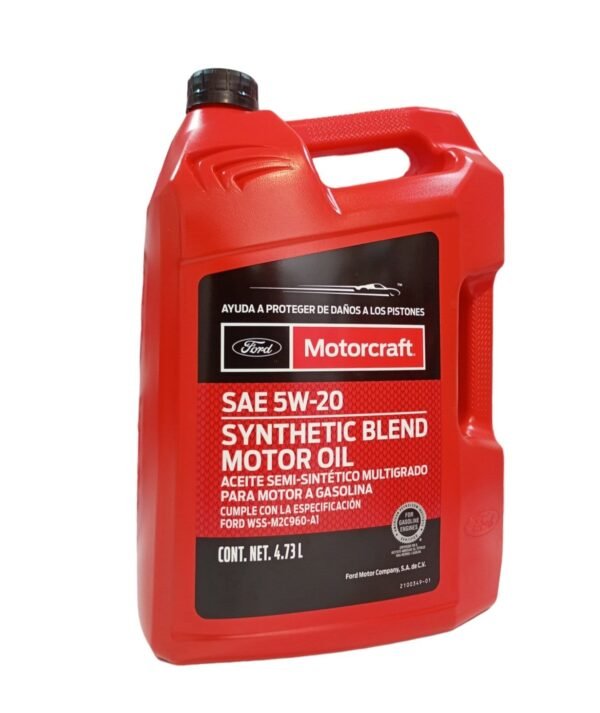 ACEITE MOTORCRAFT SEMI SINTETICO MULTIGRADO SAE 5W 20 GARRAFA
