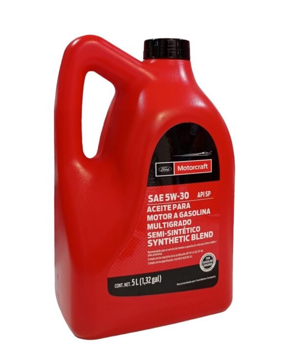 ACEITE MOTORCRAFT SEMI SINTETICO SAE 5W 30 GARRAFA