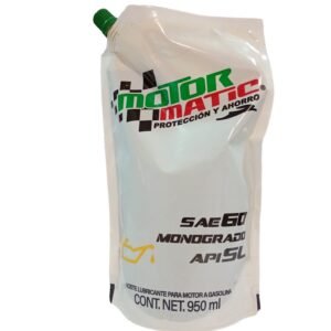 ACEITE MOTOR MATIC MONOGRADO SAE 60 LITRO