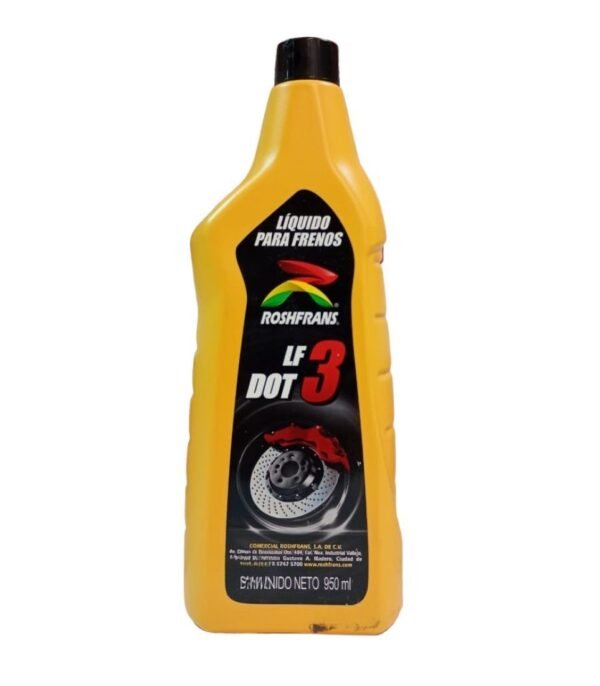 LIQUIDO FRENOS ROSHFRANS LF DOT 3 LITRO