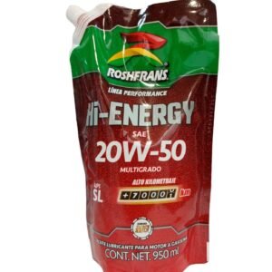 ACEITE ROSHFRANS HI ENERGY SAE 20W 50 BOLSA