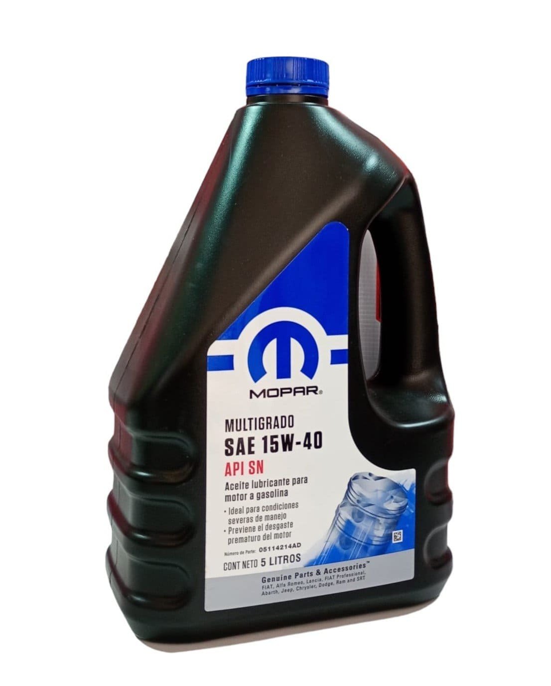 ACEITE MOPAR MULTIGRADO SAE 15W 40 GARRAFA