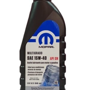 ACEITE MOPAR MULTIGRADO SAE 15W 40 LITRO