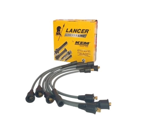 JUEGO CABLES BUJÍA KEM LANCER CAMIONETAS D100 D150 D300 D350 HASTA 1992 = L3301 L3302