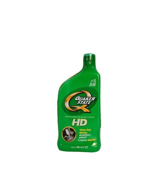 ACEITE QUAKER STATE MONOGRADO SAE 60 LITRO
